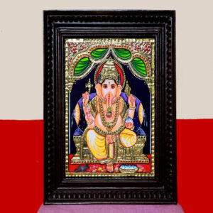 Vinayagar Thanjavur Painting