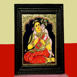 Yasodha Balakrishnan Thanjavur Painting